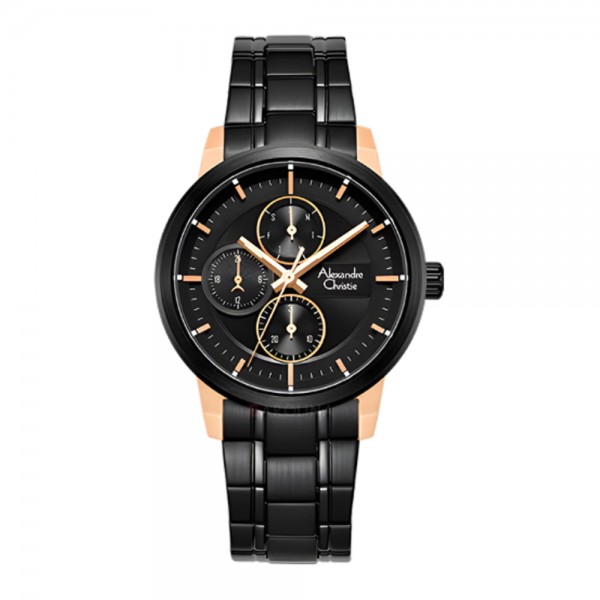 Alexandre Christie AC 6323 Rosegold Black BFBBRBA